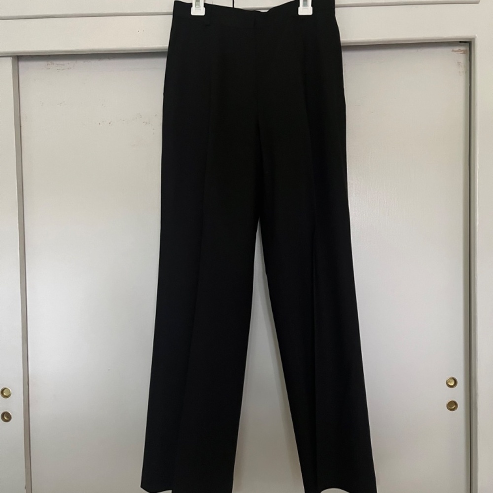 Talbots Black WOOL Slacks Size 2P - Picture 3 of 5